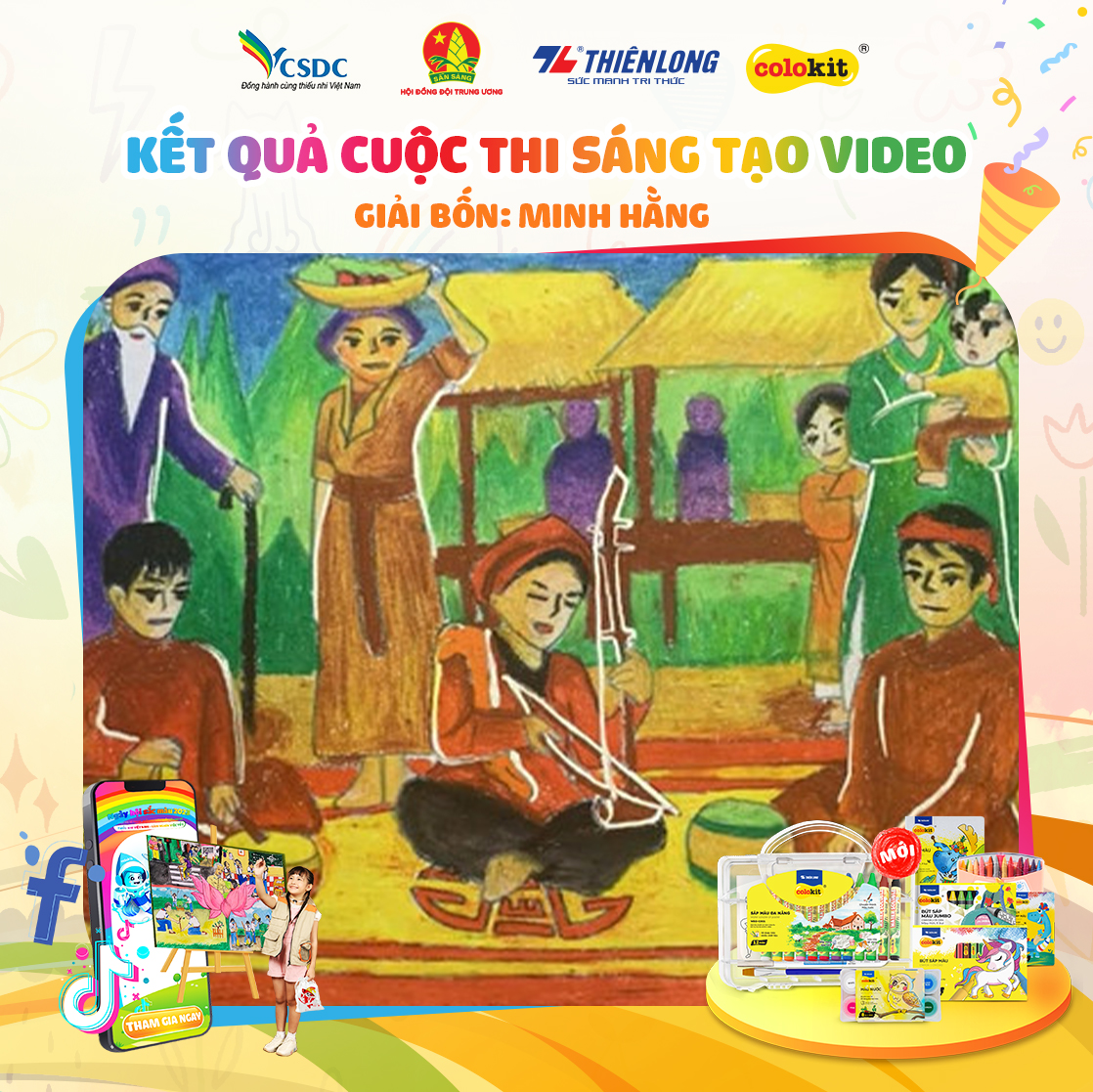 TỔNG KẾT CUỘC THI SÁNG TẠO VIDEO "KHOE TRANH CHÀO HÈ ĐÓN QUÀ CỰC CHẤT"