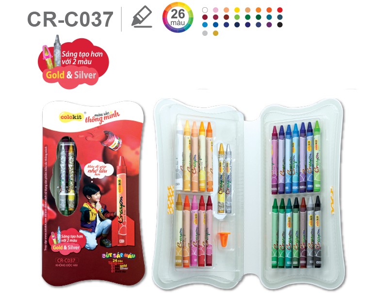 BÚT SÁP MÀU CR-C037