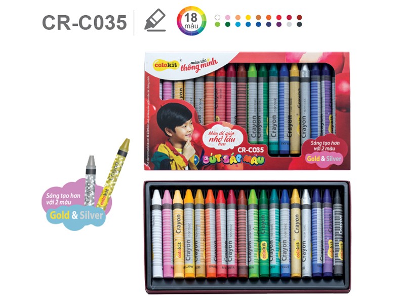 BÚT SÁP MÀU CR-C035
