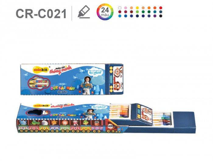 BÚT SÁP MÀU CR-C021